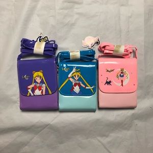 Vintage 1999 Deadstock Sailor Moon Side Bag Wallet
